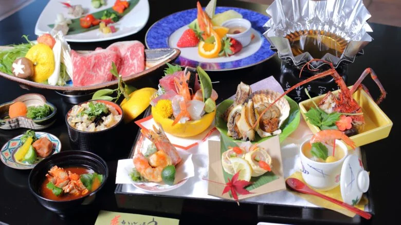 2025年4月～　ペットとディナープラン料理イメージ
